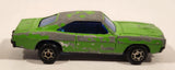 Unknown Brand 1988 Dodge Charger Green Die Cast Toy Car Vehicle