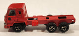 1988 Hartoy Truck Red Die Cast Toy Car Vehicle