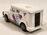 Vintage Majorette No. 204 Bank Security White 1/57 Scale Die Cast Toy Car Vehicle