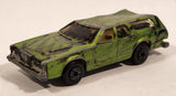 Vintage 1978 Lesney Matchbox Superfast No. 74 Cougar Villager Station Wagon Lime Green Die Cast Toy Car Vehicle