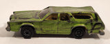 Vintage 1978 Lesney Matchbox Superfast No. 74 Cougar Villager Station Wagon Lime Green Die Cast Toy Car Vehicle
