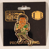 1990 PSI Pro Source Inc. NFL #12 Randall Cunningham Philadelphia Eagles Metal Lapel Pin 1 of 5000 New on Card
