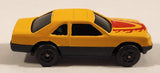 Unknown Brand Ford Sierra Yellow Die Cast Toy Car Vehicle