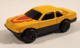 Unknown Brand Ford Sierra Yellow Die Cast Toy Car Vehicle