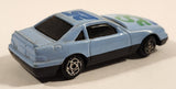 Unknown Brand Sky Blue Sports Car #25 Die Cast Toy Car Vehicle Made in China