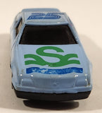 Unknown Brand Sky Blue Sports Car #25 Die Cast Toy Car Vehicle Made in China