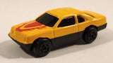 Unknown Brand Ford Sierra Yellow Die Cast Toy Car Vehicle