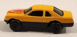 Unknown Brand Ford Sierra Yellow Die Cast Toy Car Vehicle