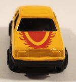 Unknown Brand Ford Sierra Yellow Die Cast Toy Car Vehicle