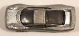 1993 Hot Wheels Street Beasts Jaguar XJ220 Metalflake Silver Die Cast Toy Car Vehicle