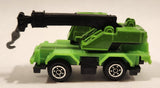 Yatming Style Crane Truck Green Die Cast Toy Car Vehicle