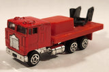 Summer Marz Karz No. S8572 Kenworth Crane Truck Semi Tractor Rig Red Die Cast Toy Car Vehicle