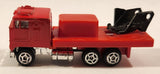 Summer Marz Karz No. S8572 Kenworth Crane Truck Semi Tractor Rig Red Die Cast Toy Car Vehicle