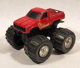 1986 Soma Monster Truck Lifted Toyota or Datsun Red Die Cast Toy Car Vehicle
