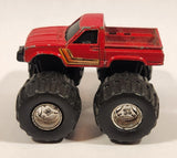 1986 Soma Monster Truck Lifted Toyota or Datsun Red Die Cast Toy Car Vehicle