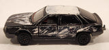 Majorette No. 222 Renault 25 Painted Black and White 1/63 Scale Die Cast Toy Car Vehicle with Opening Doors
