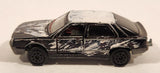Majorette No. 222 Renault 25 Painted Black and White 1/63 Scale Die Cast Toy Car Vehicle with Opening Doors