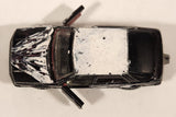 Majorette No. 222 Renault 25 Painted Black and White 1/63 Scale Die Cast Toy Car Vehicle with Opening Doors