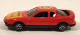 Yatming No. 805 1989-1993 Toyota Celica Turbo AWD 5th Gen T180 "Super Racing" #5 Red Die Cast Toy Car Vehicle