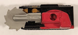 1998 Hasbro Universal City Studio Dreamworks Small Soldiers Buzzsaw Tank Black Red Silver Die Cast Toy Car Vehicle