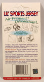 J. F. Sports Lil' Sports Jersey Hanging Car Air Freshener Desodorisant Arizona Coyotes New in Package