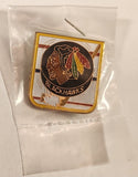 1992 Ace NHL Chicago Blackhawks Enamel Metal Lapel Pin New in Bag