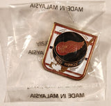 1992 Ace NHL Detroit Red Wings Enamel Metal Lapel Pin New in Bag