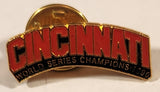 1990 MLB Cincinnati Reds World Series Champions Enamel Metal Lapel Pin