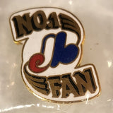 Ace MLB Montreal Expos No. 1 Fan Enamel Metal Lapel Pin New in Bag
