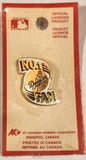 Ace MLB Los Angeles Dodgers No. 1 Fan Enamel Metal Lapel Pin New On Card Sealed in Plastic