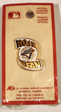 Ace MLB Toronto Blue Jays No. 1 Fan Enamel Metal Lapel Pin New On Card Sealed in Plastic