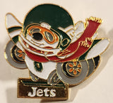 Ace NFL New York Jets Mascot Enamel Metal Lapel Pin