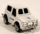 Summer Sheriff Police Van White Die Cast Toy Car Vehicle