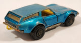 Vintage 1975 Lesney Products Matchbox Super Kings K-55 Caper Cart Blue Die Cast Toy Car Vehicle with Opening Doors