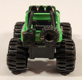 Super Wheels 4x4 Jeep Bright Green with Red and Yellow Die Cast Toy Car Vehicle