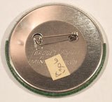 Ask Me About Our BONUS Photo Album Green and White 2 1/4" Round Button Pin