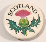 Scotland Blue Bell Thistle 1 1/4" Round Button Pin