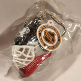 J.F.S. NHL Buffalo Sabres Goalie Mask Helmet Key Chain New in Package