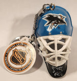 J.F.S. NHL San Jose Sharks Goalie Mask Helmet Key Chain New with Tag