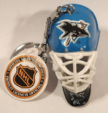 J.F.S. NHL San Jose Sharks Goalie Mask Helmet Key Chain New with Tag