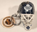 J.F.S. NHL Toronto Maple Leafs Goalie Mask Helmet Key Chain New with Tag