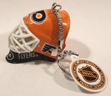 J.F.S. NHL Philadelphia Flyers Goalie Mask Helmet Key Chain New with Tag
