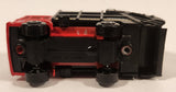 Maisto Tonka Garbage Disposal Truck Red and Black Die Cast Toy Car Vehicle