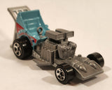 2002 Hot Wheels Happy Birthday Baby Boomer Light Blue Die Cast Toy Car Vehicle