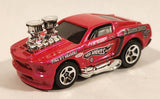 2006 Hot Wheels Tooned 1968 Mustang Pink Die Cast Toy Muscle Car Vehicle
