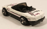 1999 Hot Wheels Mazda MX-5 Miata Convertible White Die Cast Toy Car Vehicle