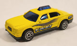 2003 Matchbox Hero City Taxi Cab #36 Yellow Die Cast Toy Car Vehicle
