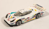 2000 Hot Wheels Porsche 911 GT1-98 White Die Cast Toy Race Car Vehicle