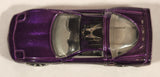 2002 Hot Wheels '97 Corvette Purple Die Cast Toy Car Vehicle