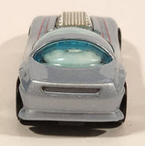 1999 Hot Wheels Classic Games Silhouette II Light Metallic Grey Blue Die Cast Toy Car Vehicle